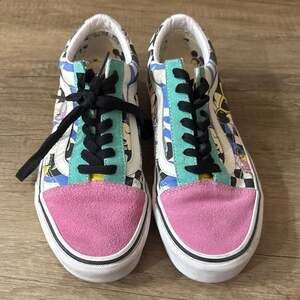 VANS X Disney Old Skool 80s Mickey True Mouse Sneakers Women’s size‎ 7